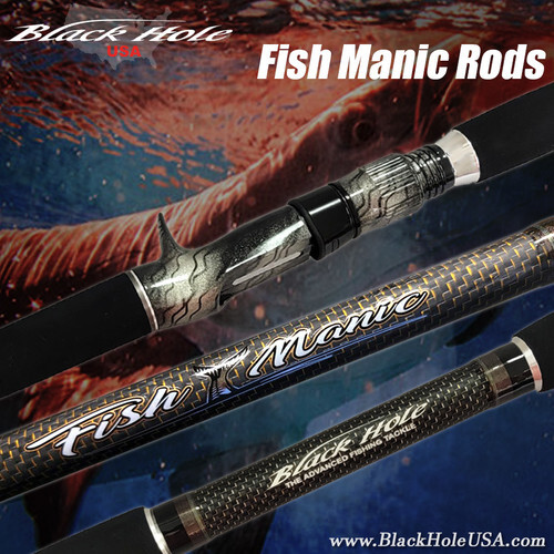 Black Hole USA Fish Manic 80XH Rod, 8ft