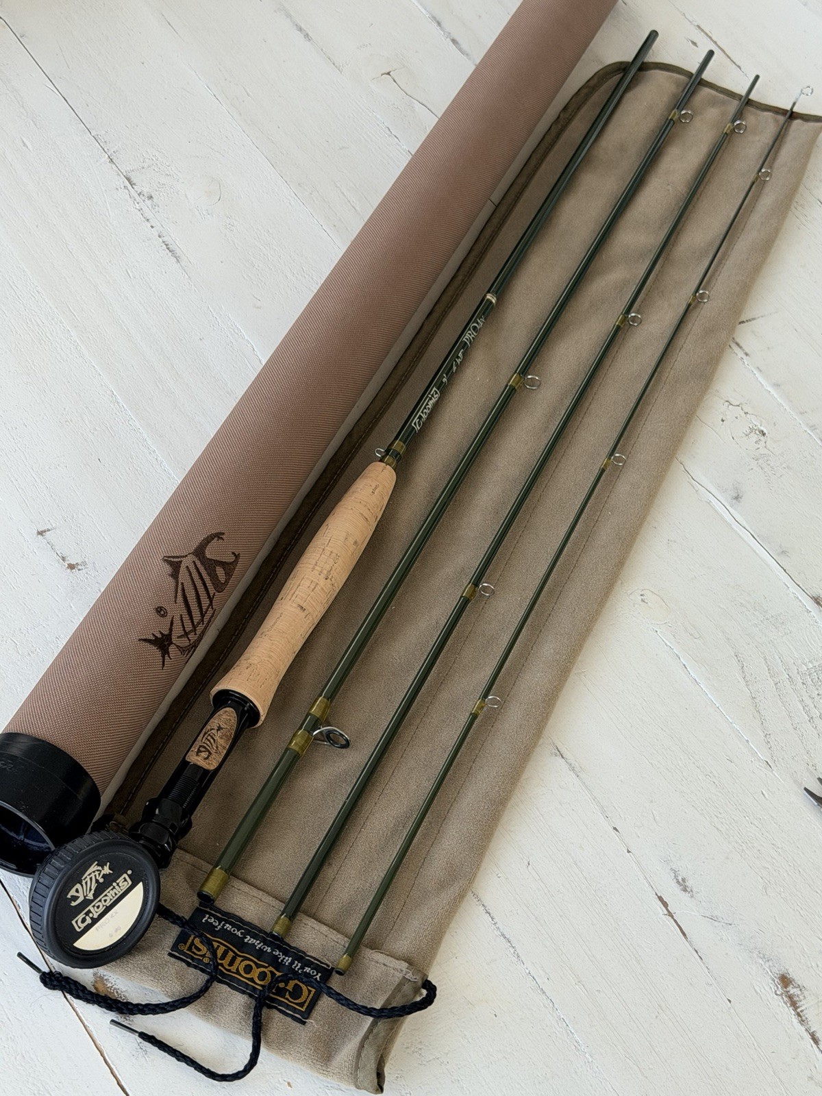 **BEAUTIFUL**🔥G LOOMIS Pro 4x 6wt. 9’ft~4Pc Flyrod!! 🔥~LQQK~