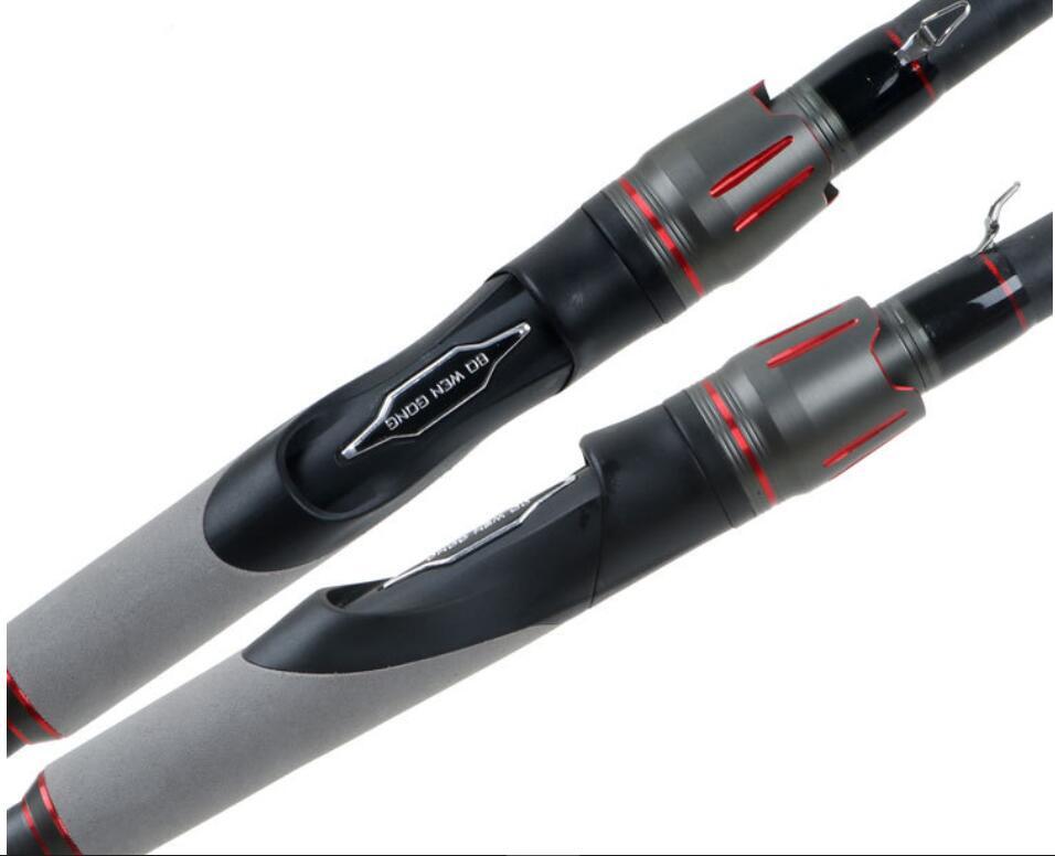 Portable Telescopic Rod Spinning Carbon Fishing Rods Casting 1.8m-3m Poles Trout