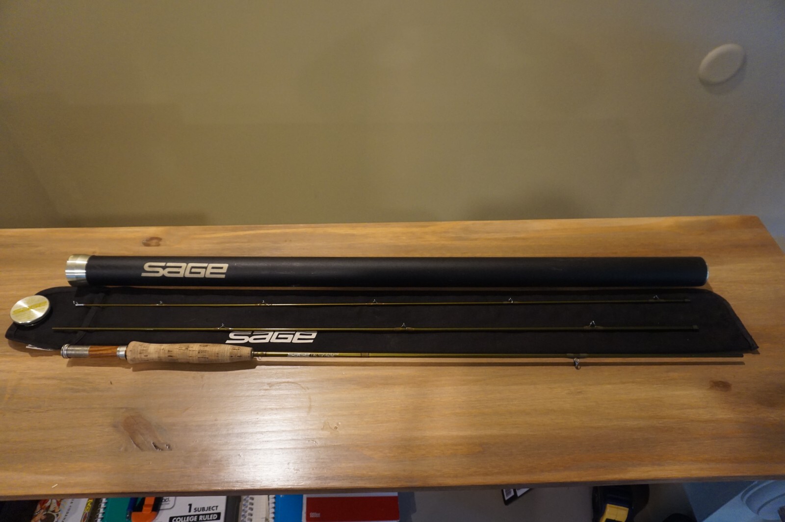 RARE SAGE TXL 0710-3 7’10” #0wt Line 3pc Generation 5 technology ROD Excellent