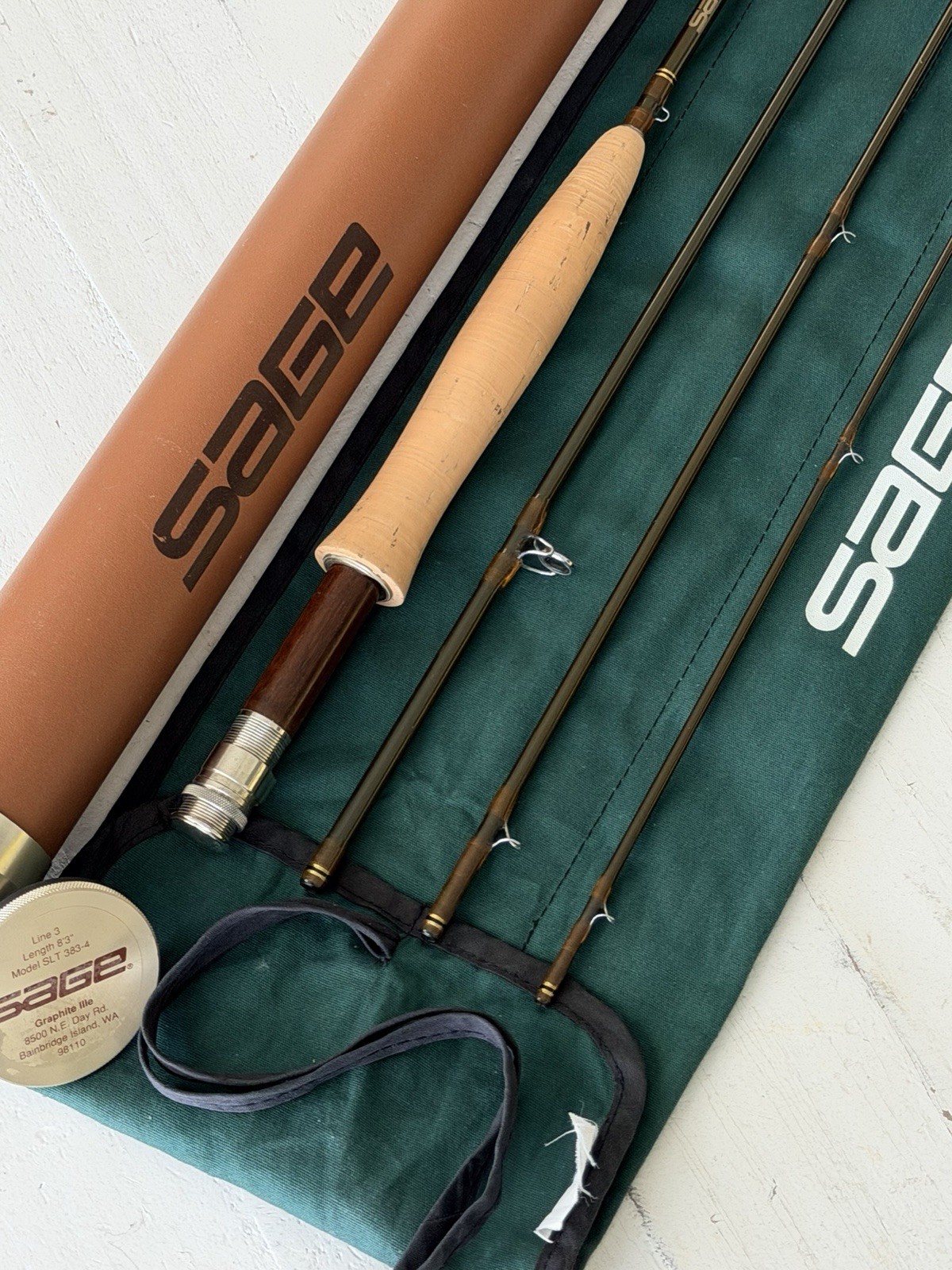 **BEAUTIFUL** 🔥SAGE SLT 3wt. 8’3”in FlyRod!! ~RARE~ 🔥