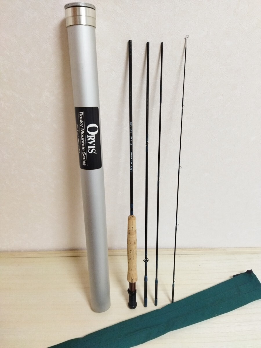 ORVIS ROCKY MOUNTAIN 8′ #4 TIGHT LOOP 4piece Fly Fishing Rod
