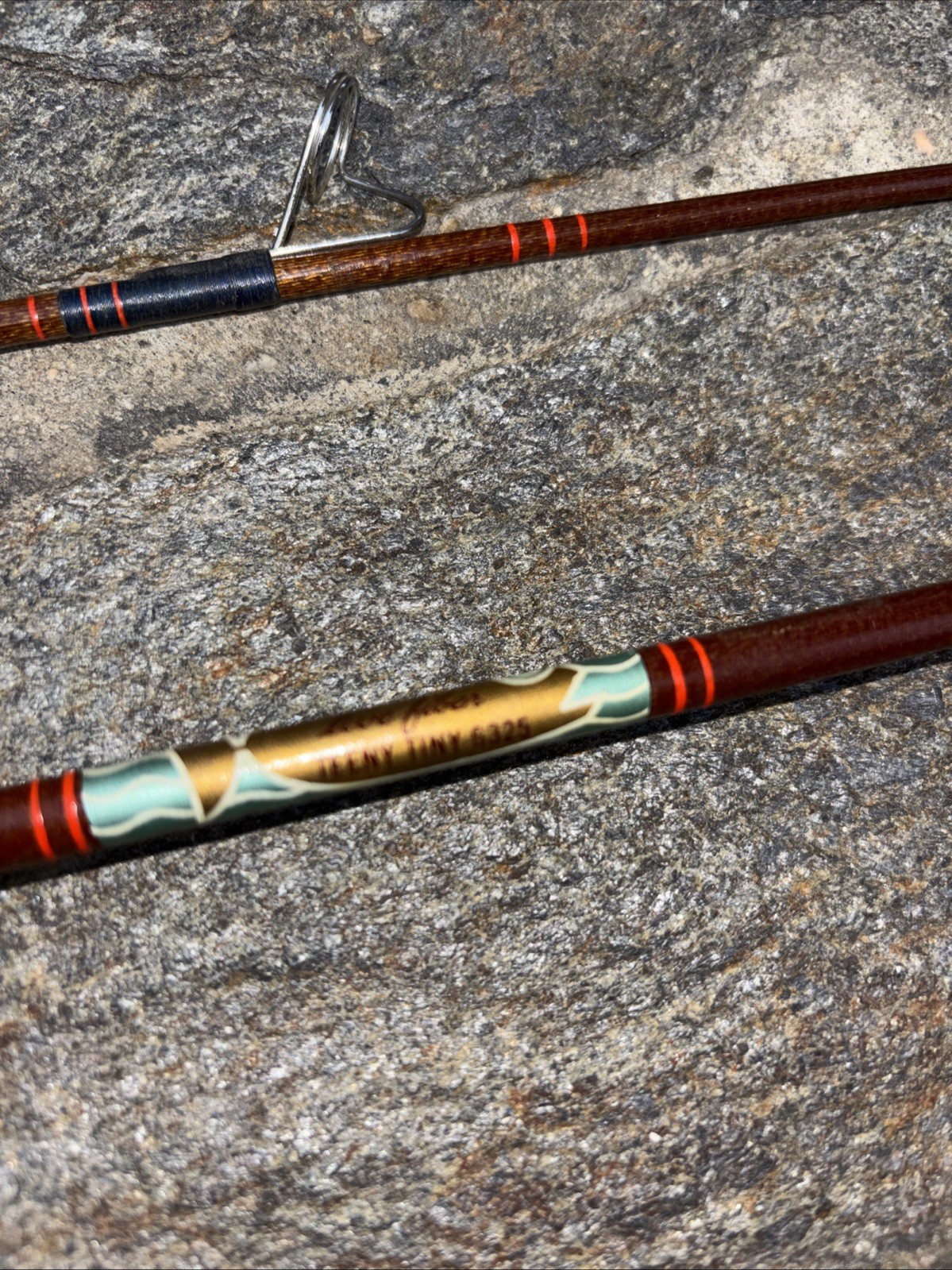 Vintage CONOLON Live Fiber Teeny Tiny 6105 Fly-Ultralight Spinning 5’6″ Rod USA