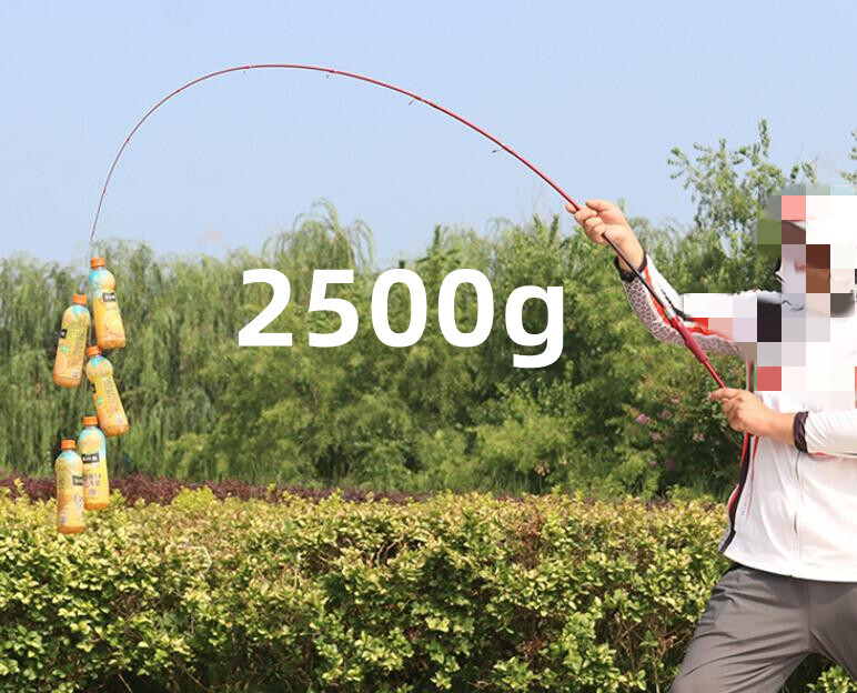 1.8M Fishing RodS 5.91FT Carbon Fiber Spinning/casting Pole Lure Rod Fast Action