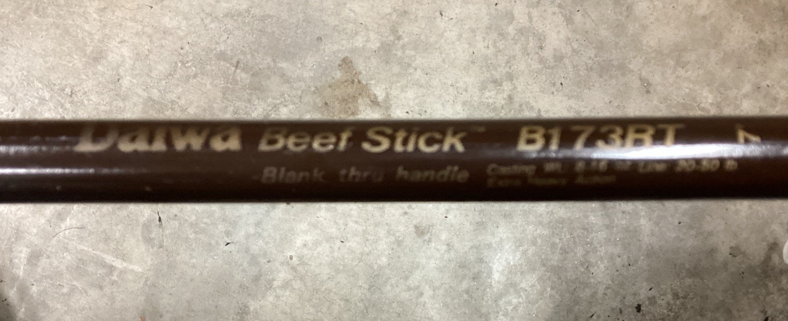 Daiwa 7’ Beef Stick B173RT Extra Heavy Action