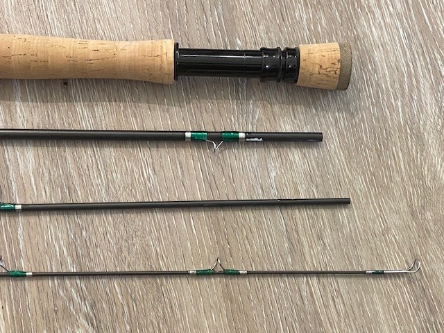 Custom Made Pacific Bay T2F 908-4 9′ 4Pc 8wt Fly Rod W/ Cloth & Alum Tube Unused