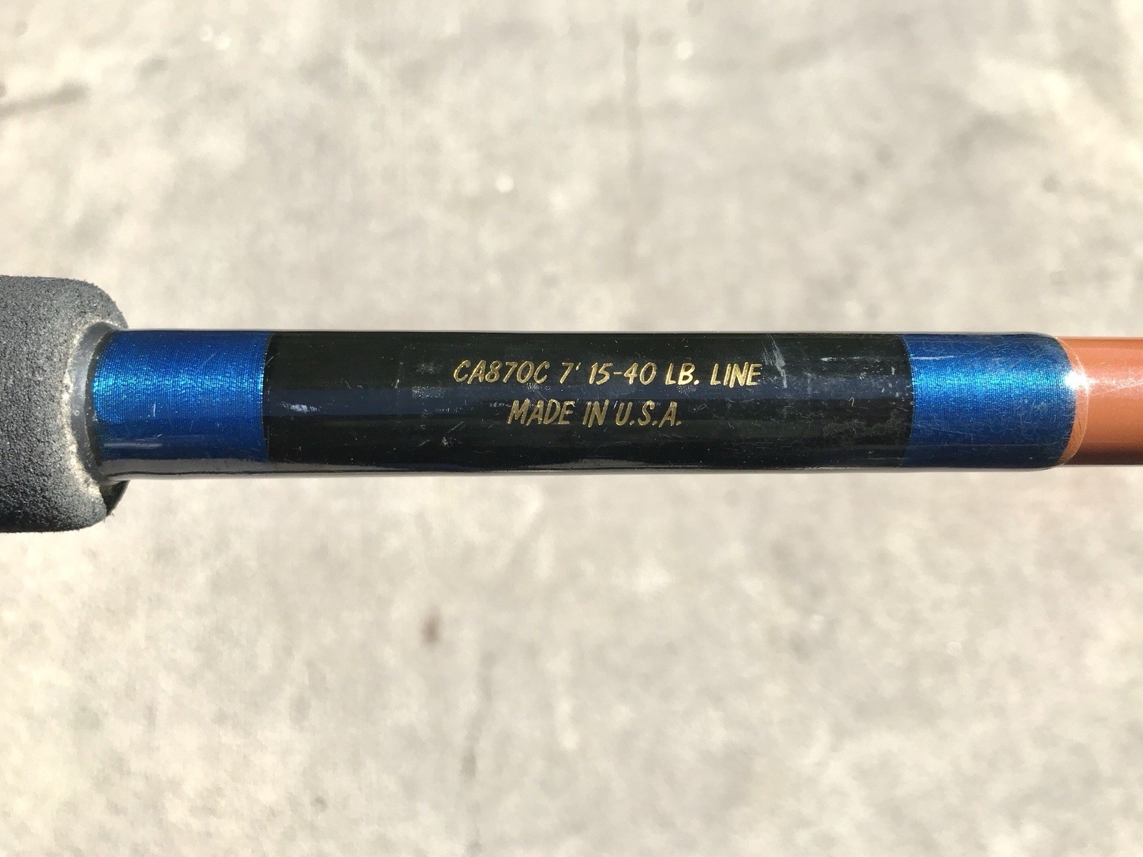 CALIFORNIAN Built by PENN 7’ CA870C 1-pc Trolling Mooching Fishing Rod -MINT!