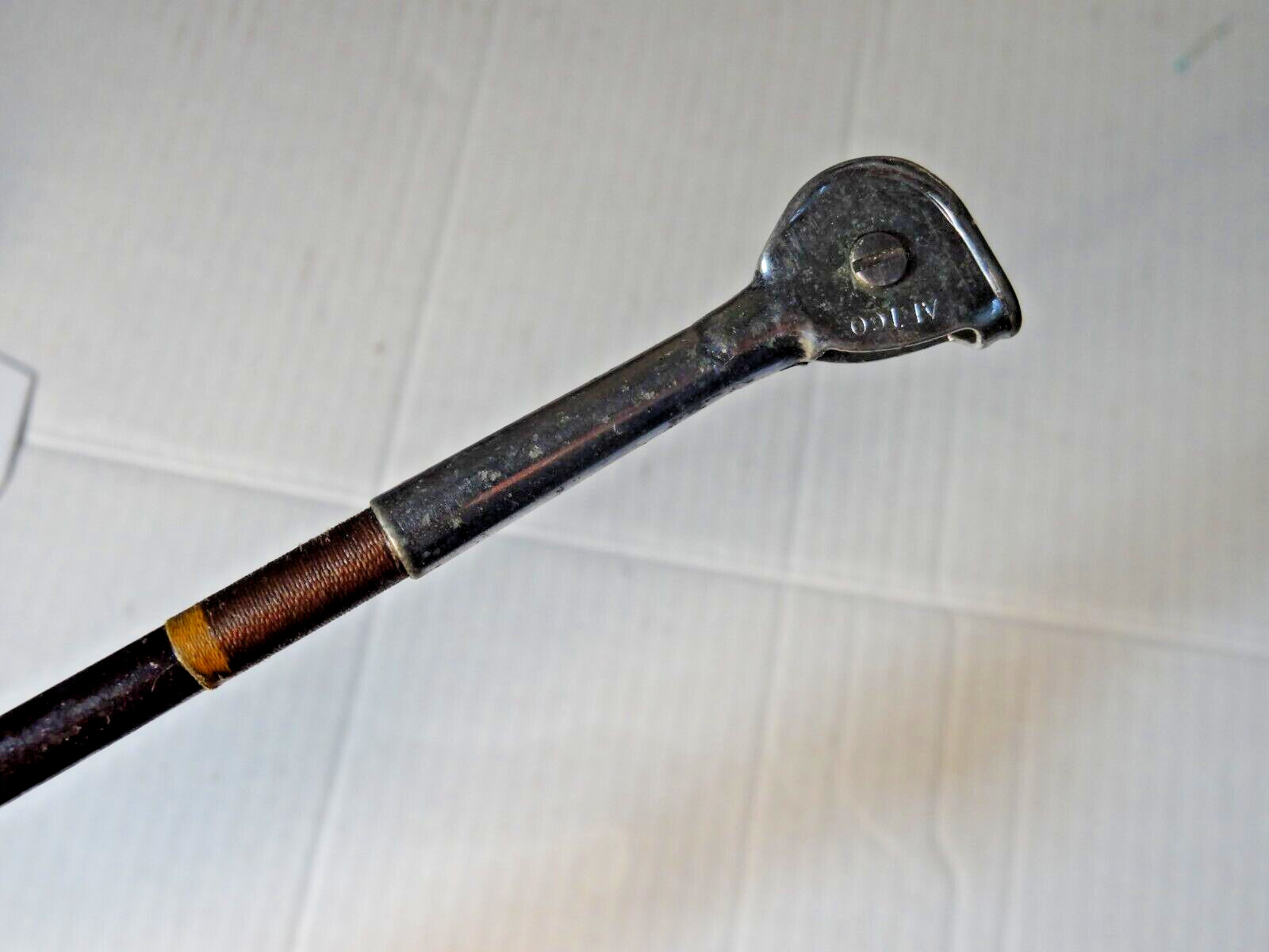 IGFA 80 Fishing Rod Only Vtg. HI Horrocks Ibbotson Power Glass Roller Guides