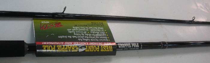 B & M WPCR11 11 Ft Westpoint Crappie Rod 2 Sections