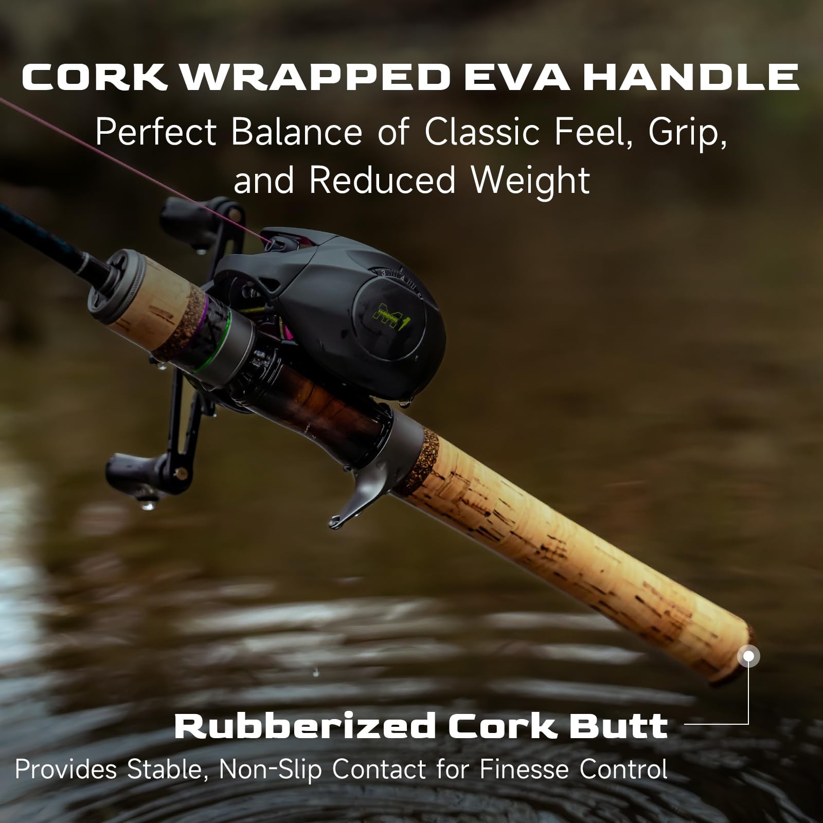 Handing Magic L Bfs Rod 6 Ultralight Fishing Rod 2-Piece For Trout Crappie