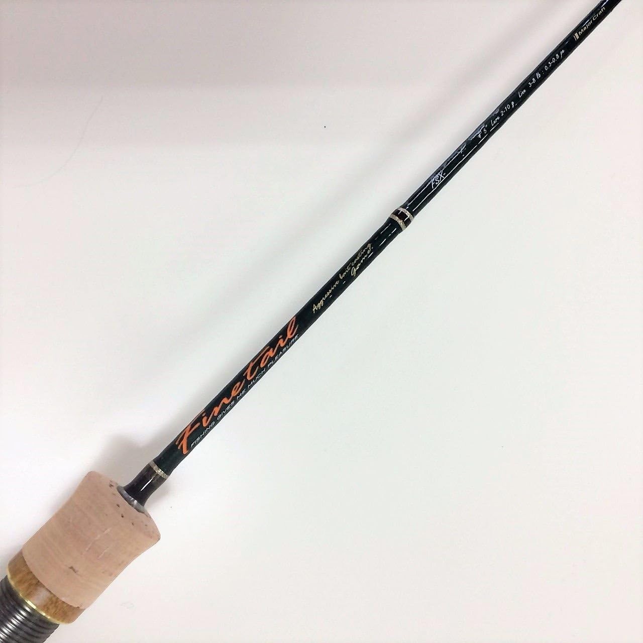 Major Craft Finetail Stream FSX-B502L (5.0 feet) Baitcasting Rod for Trout New