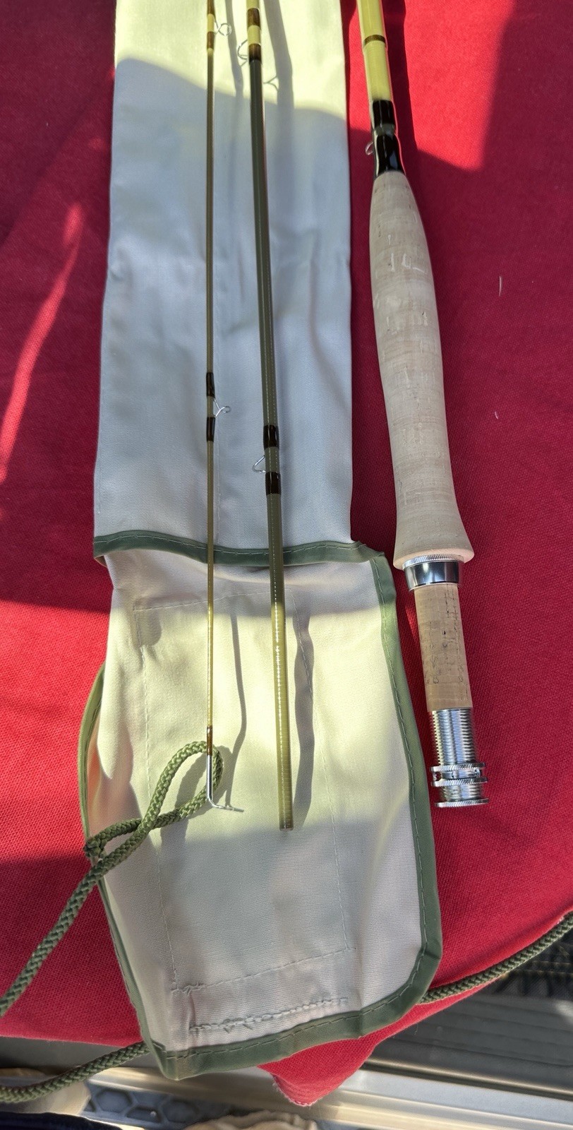 Orvis Superfine Glass 764 3-Piece 4 WT – 7’6” Full Flex Fly Rod – NEW