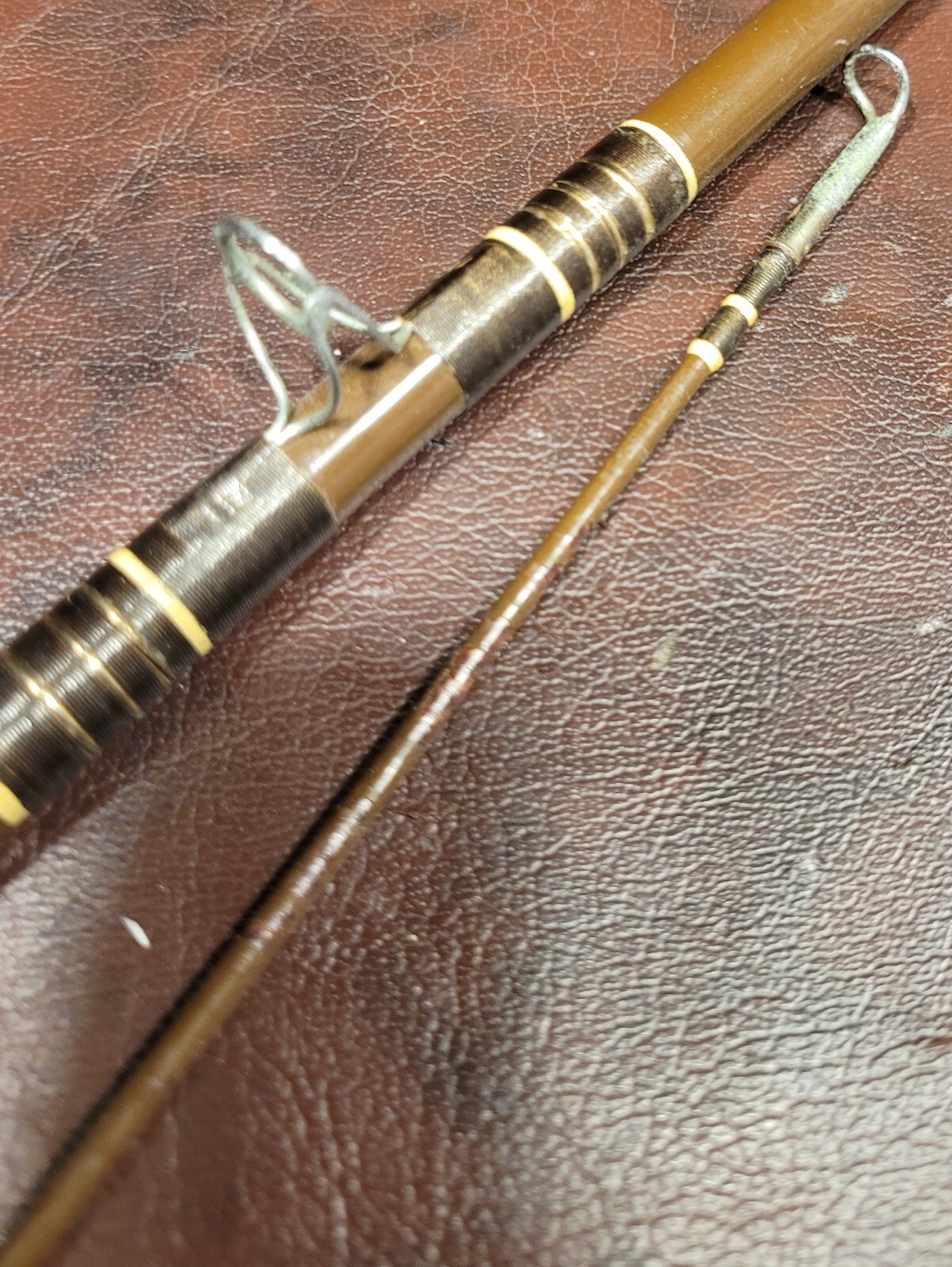 VINTAGE RODDY PRO SERIES 8′ 6″ INCH CONVENTIONAL FLY FISHING ROD GBH-HCH @@