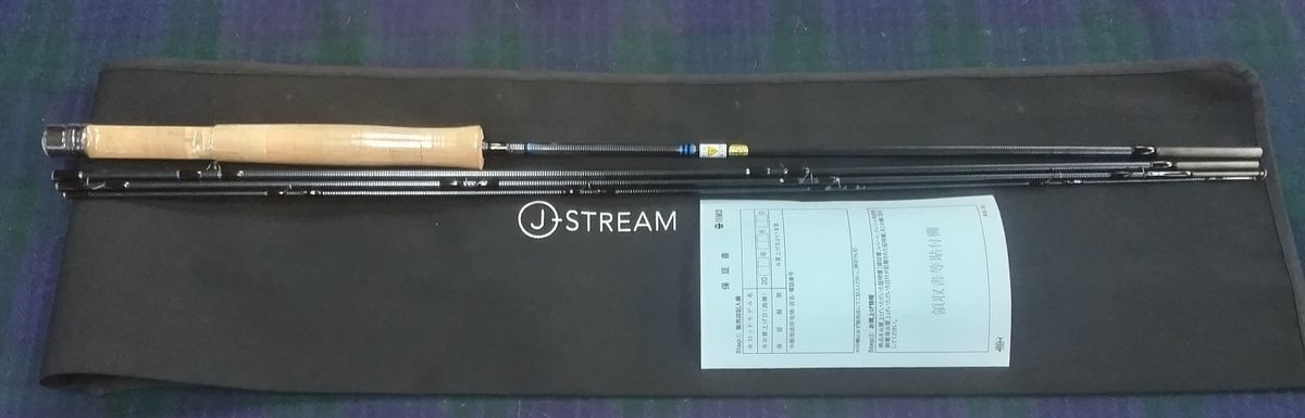 Tiemco J-Stream 834-4 Fly Rod 8ft 3in 4 4pc from Japan