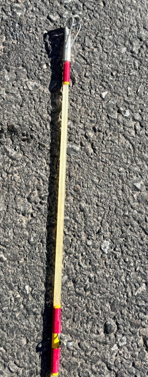 Vintage Gold Coast Model B-1500 Fishing Rod 6’ Heavy Duty 2 Pc.