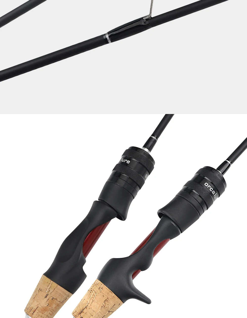 1.53m 1.65m 1.8m Fast Action Ultralight Spinning Casting Rod Carbon Fiber Pole