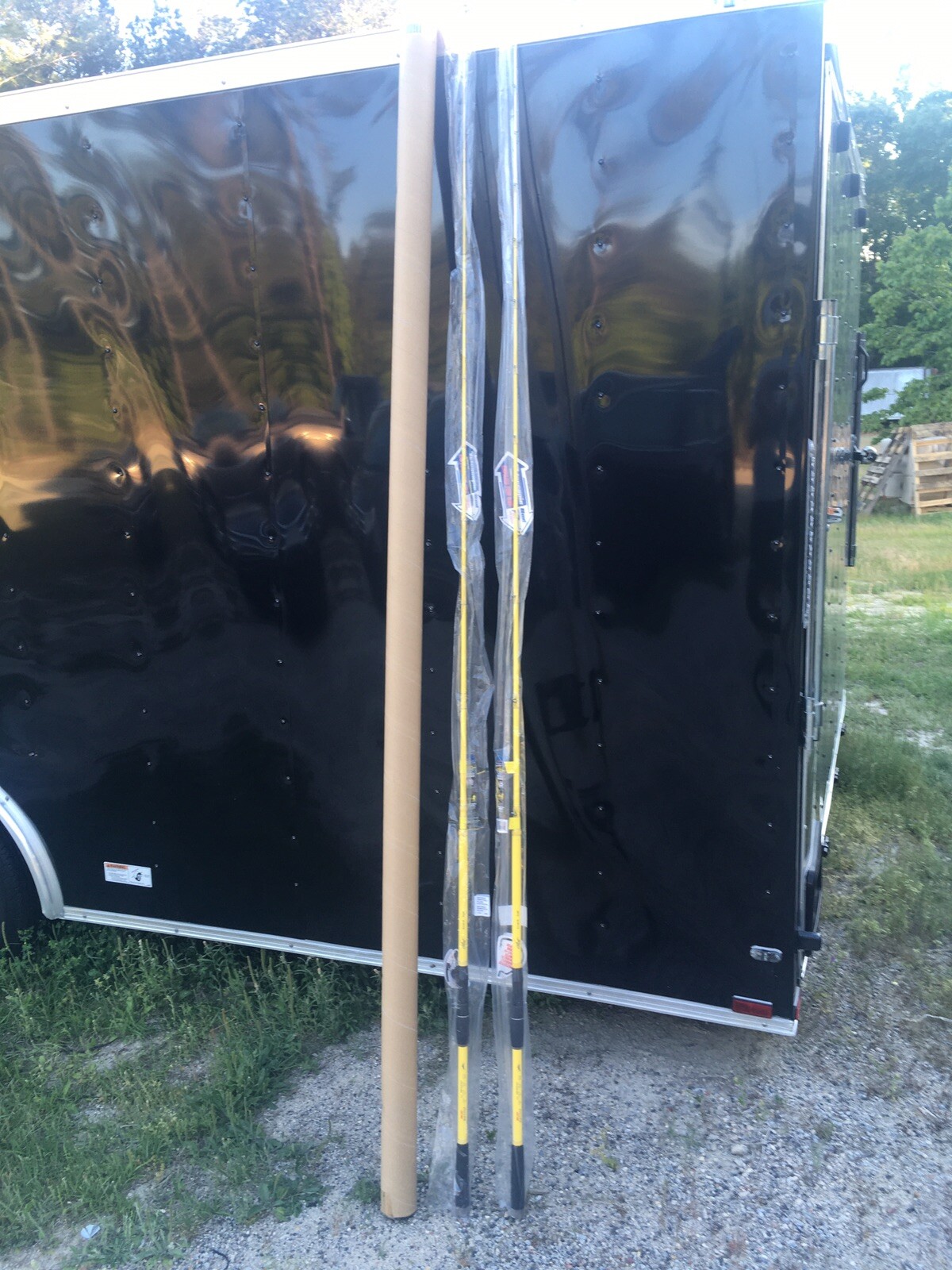 (2 NEW) 9′ SKEET REESE CRANKBAIT TOURNAMENT CASTING FISHING RODS TELESCOPIC