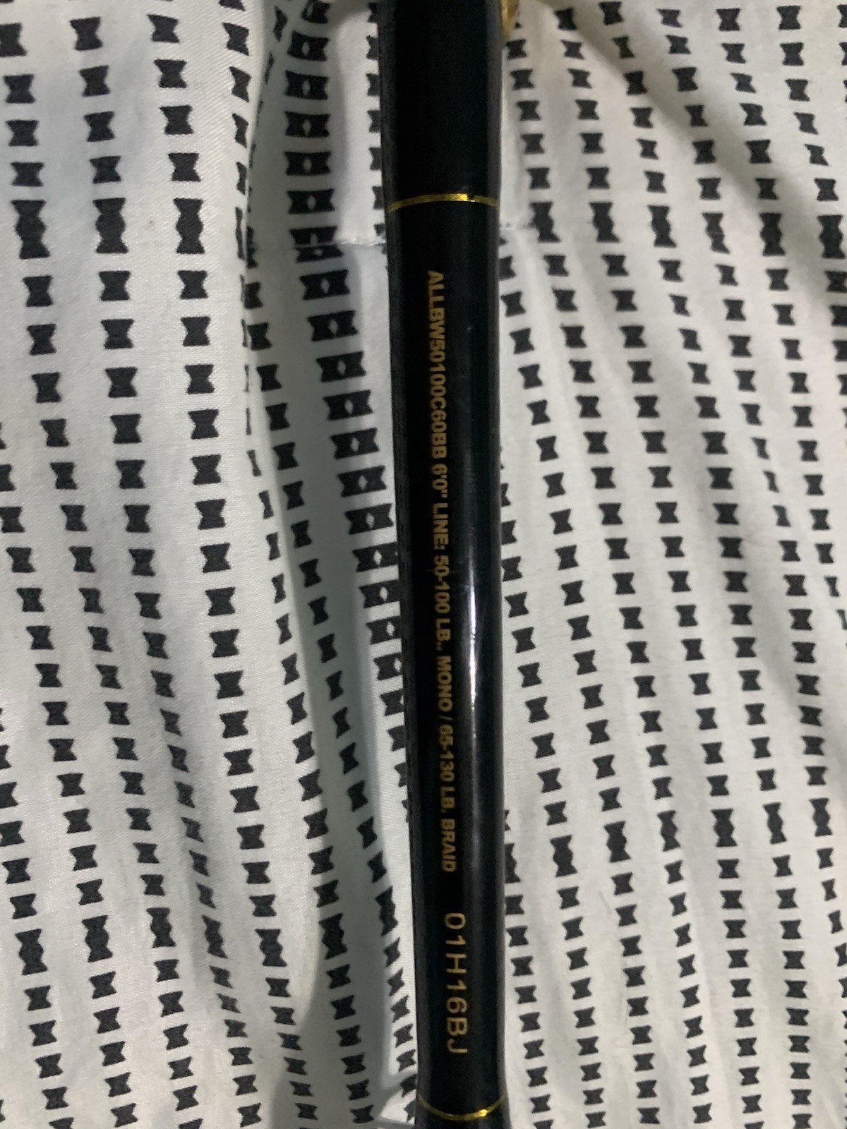 Penn Ally Saltwater Trolling Rod 6 ft 50-100 lb mono w/65/130lb braid