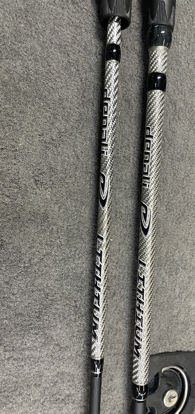 Denali Lithium 7’6” And 6’8” One Flipping Rod One Jerkbait Rod Great Shape