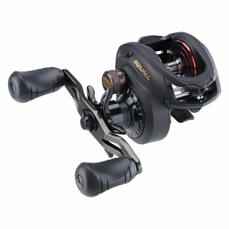 NEW Penn SQUALL Low Profile Baitcast Reel High Speed