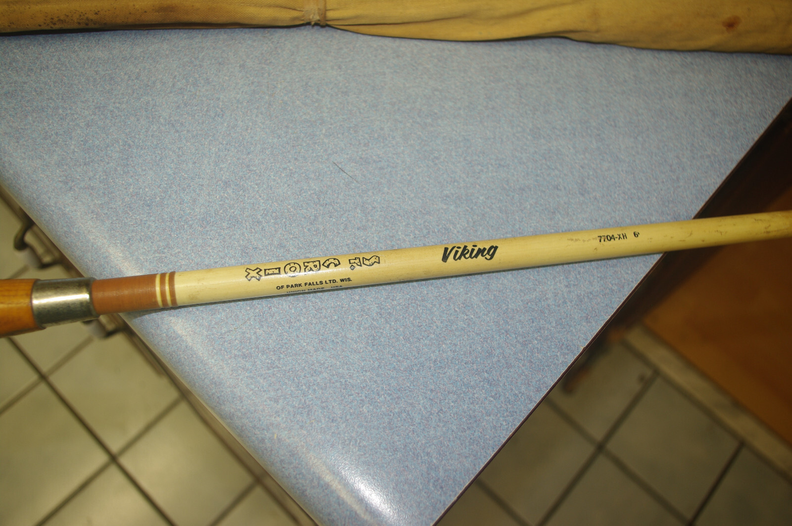 St.Croix Viking Trolling Rod 6′ #7704 XH in Plano Phantom #3572 Travel Case