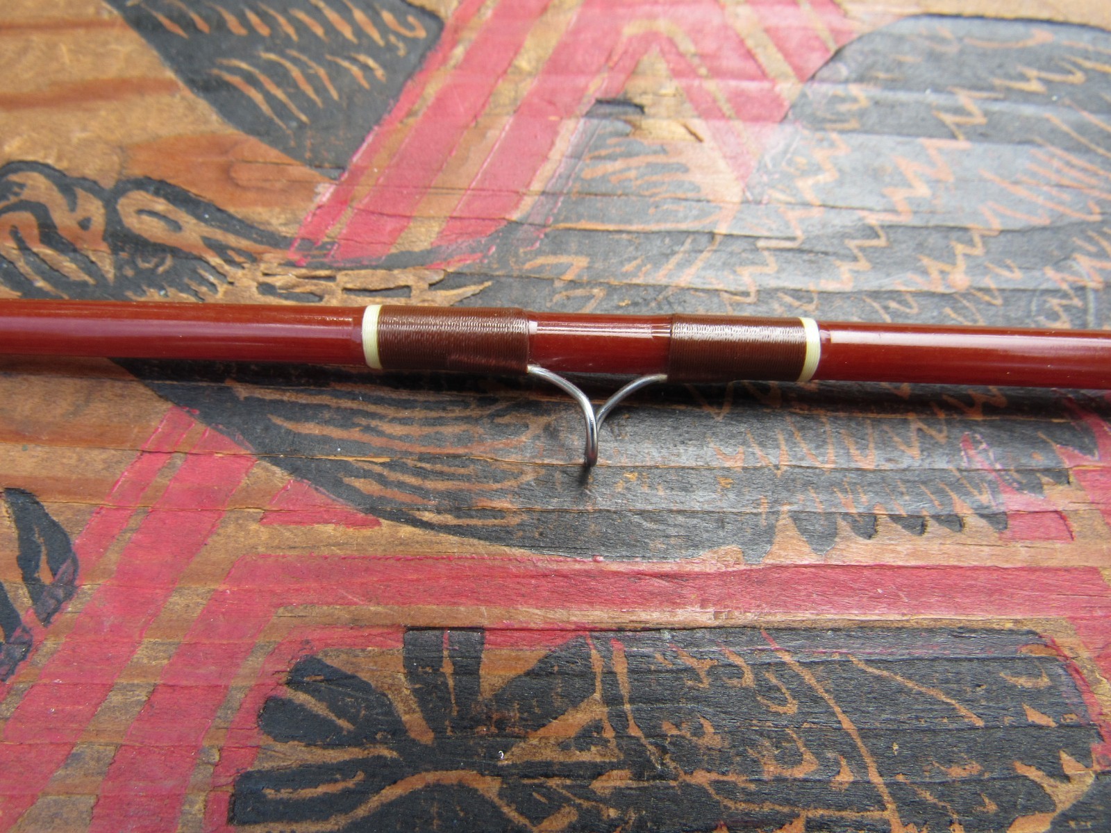 Vintage Fenwick FF85 Feralite 8″6″ Fly Rod USA Made Fiberglass 7-8-9 Excellent