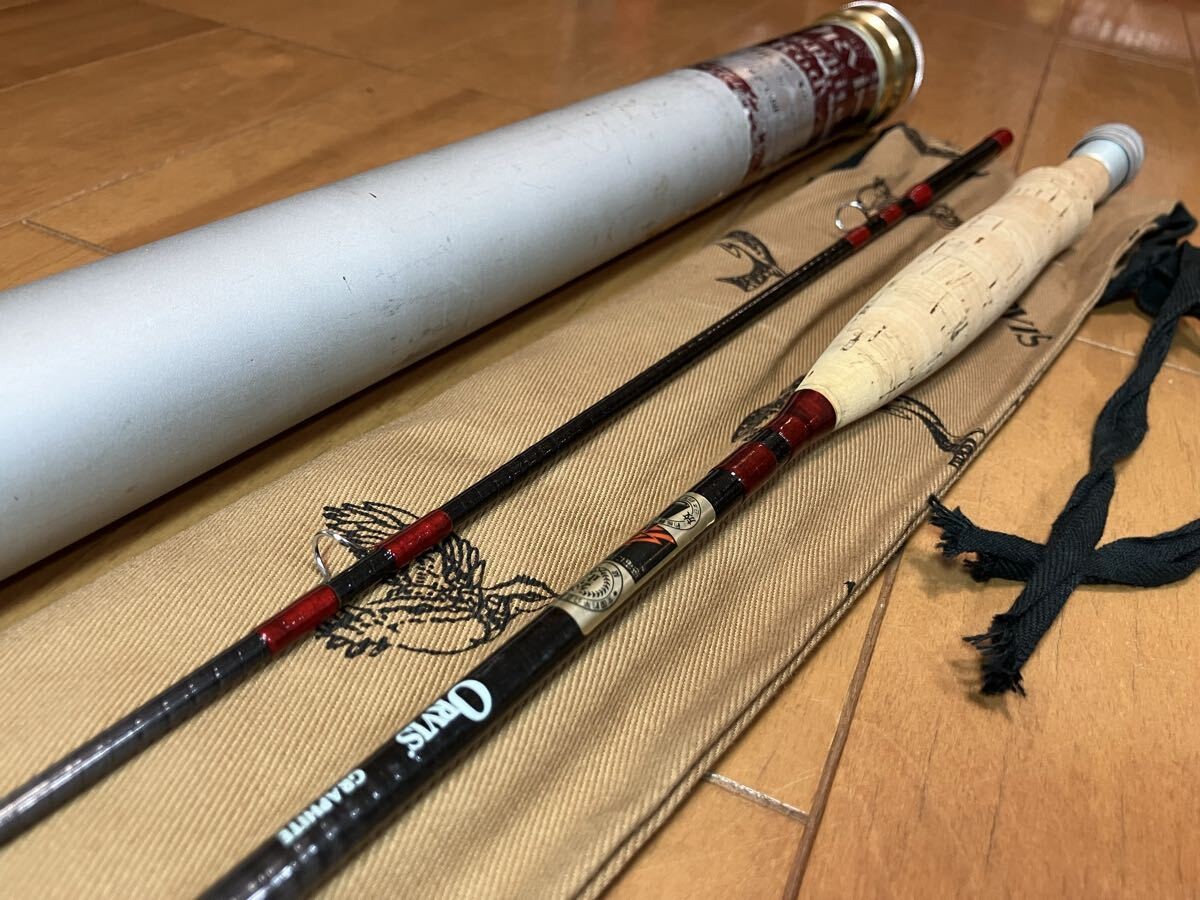 ORVIS GRAPHITE WESTERN 8.1/2′ 2 2.5/8oz Fishing Rod with Case and Bag Serial 038