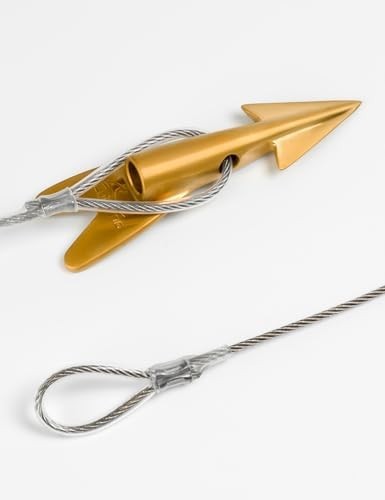 BLUEWING Heavy-Duty Harpoon Dart Head with Stainless Steel Tip and Wire