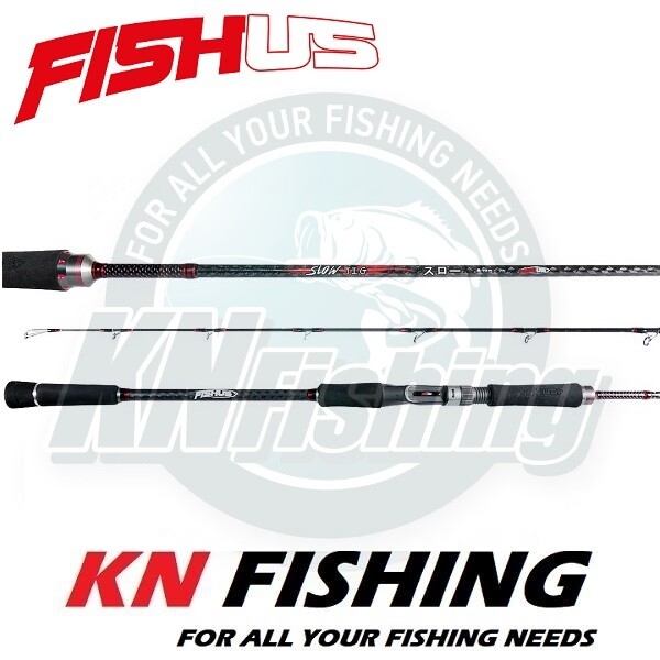 FISHUS SLOW JIGGING Rod Boat Fishing 2.10m 100-220gr