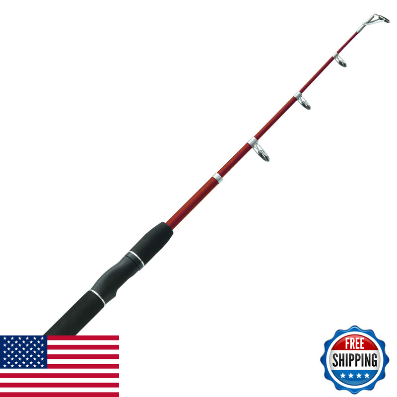 Zebco Z-Cast Spinning Fishing Rod Extendable 17-Inches To 5-Foot 6-Inch