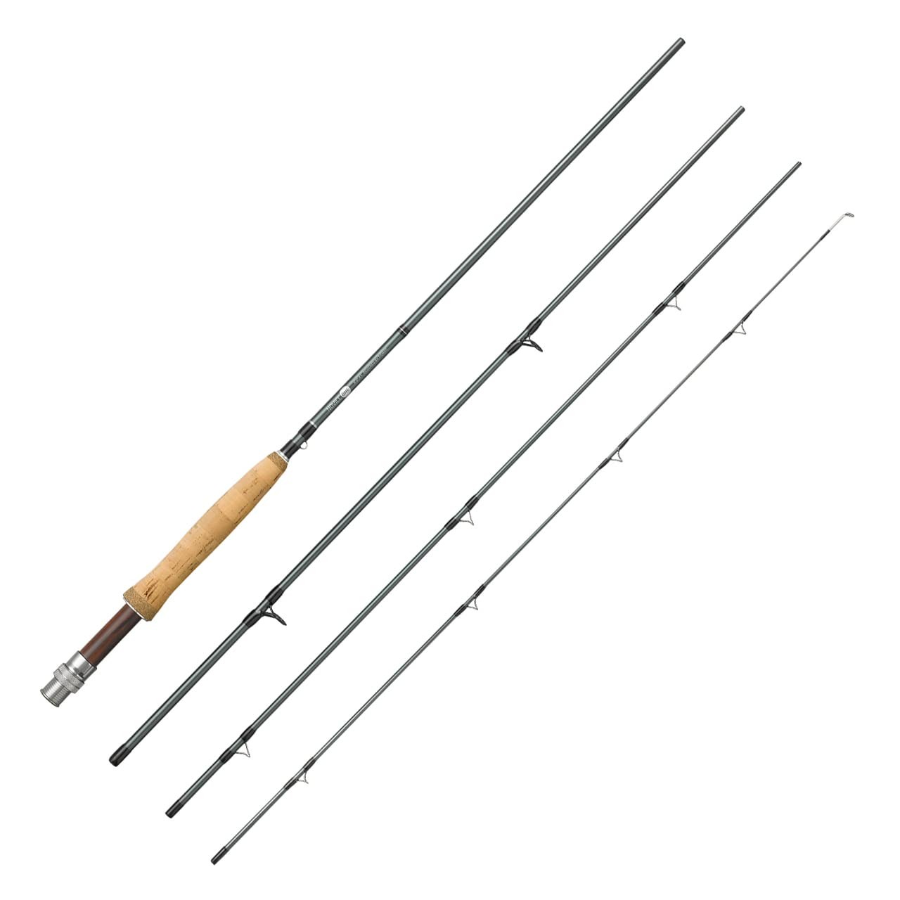 TIEMCO Uflex Novice One 804-4 Fly Rod 8’0″ #4 Line 4pc