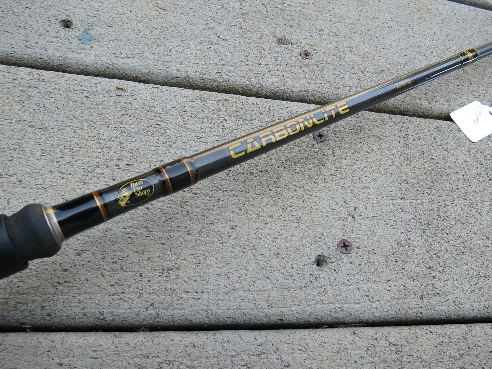 Bass Carbonlite bait casting fishing rod (lot#17340)