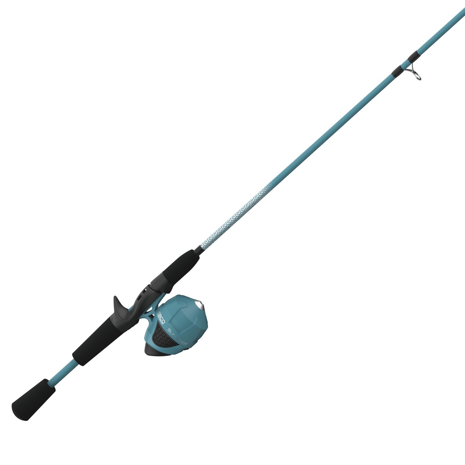 Spincast Fishing Rod & Reel Combo Durable 2-Piece Fishing Pole Easy to Use