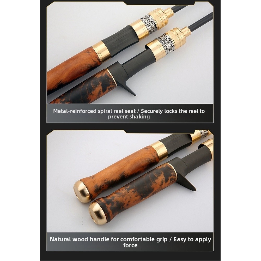 Ultralight Carbon Fiber Telescopic Fishing Rod Light Weight for Trout Stream