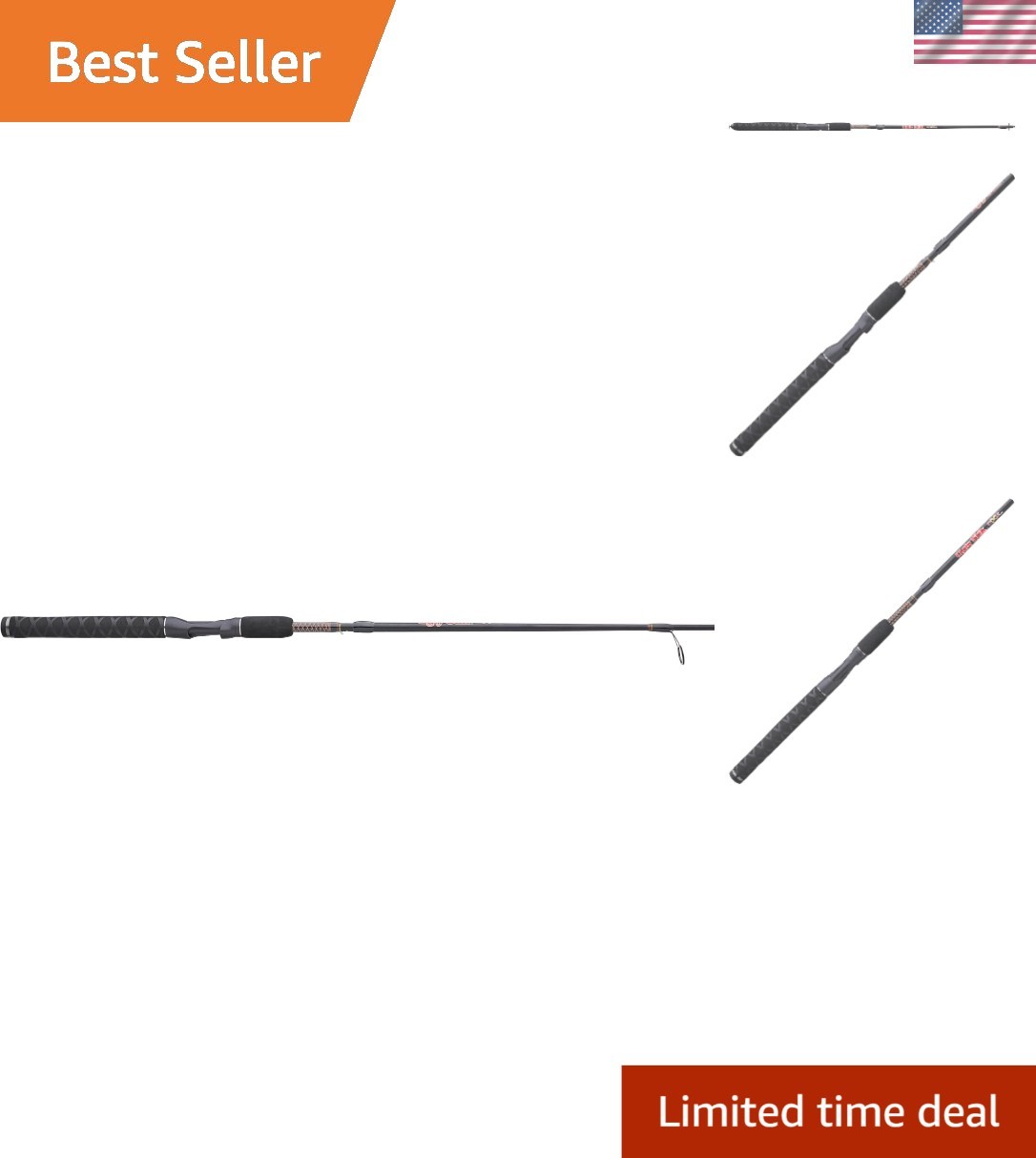 Ultra-Lightweight 6’6″ GX2 Spinning Rod – Enhanced Sensitivity & Durability