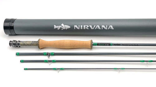NIRVANA Moksha Graphite 7’6″ 3wt Fly Rod (Premium Performance ) Adaptive Fast