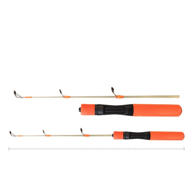 1Pcs Portable Fishing Set Ice Fishing Rod Ergonomic EVA Grip Winter Ice Fishing