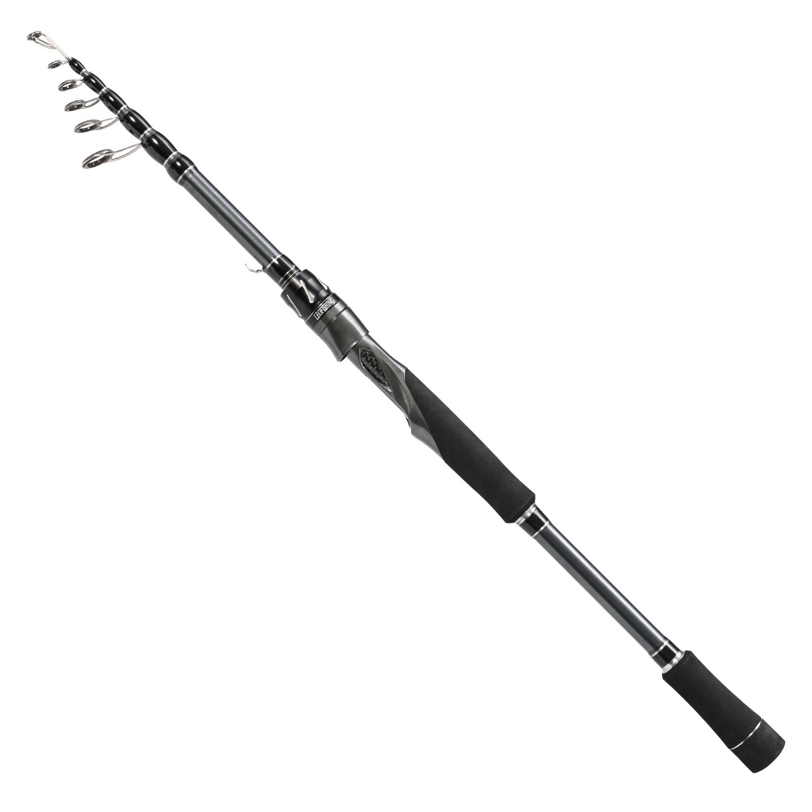 Ultra-Light Fishing Rod Carbon Fiber Spinning Casting Pole Handle Telescopic