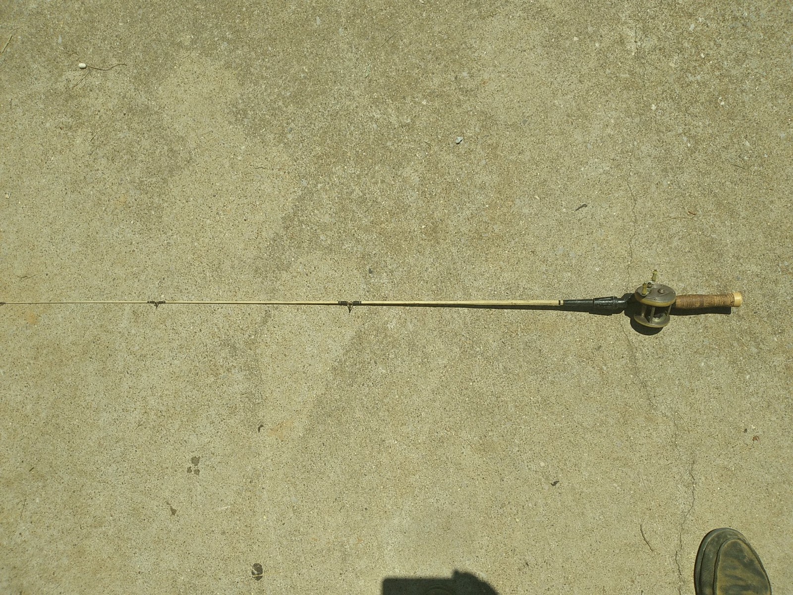 Vintage Shake Speare No 1970 Real And Thaniom Square Butt Rod