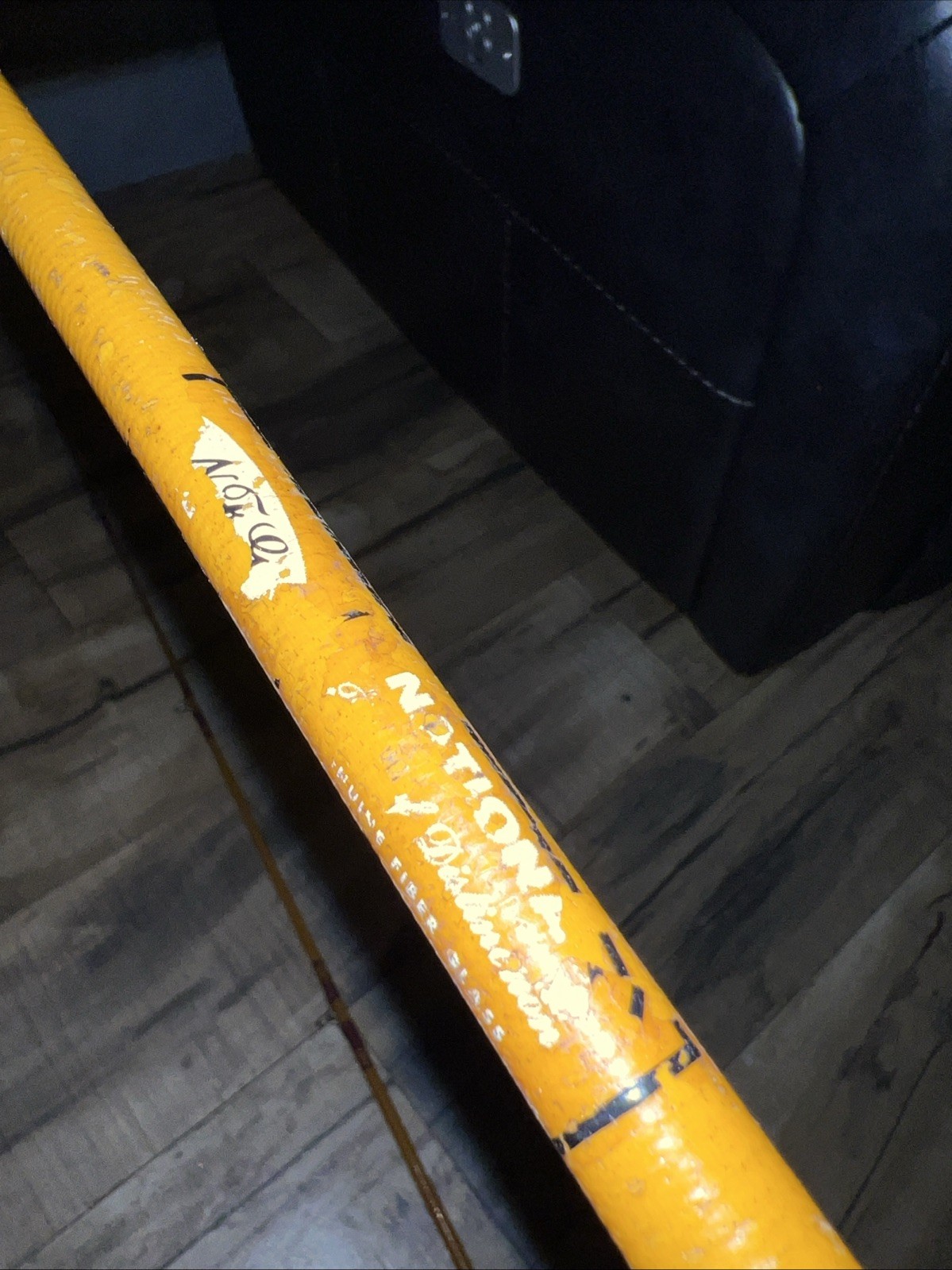 National Fiberglass Company 6’ 6” 2pc Fishing Rod Vintage BaitCasting