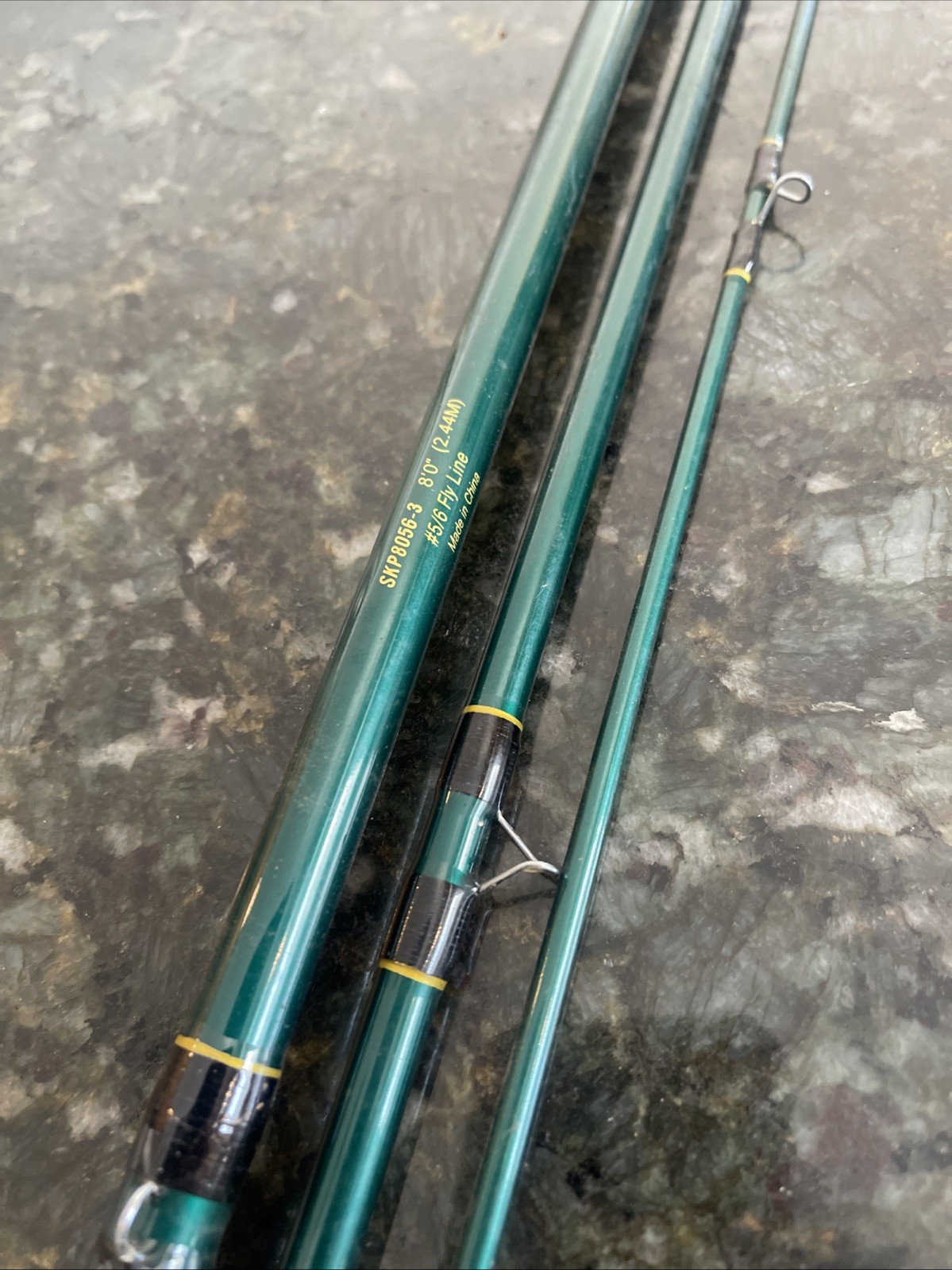 Shakespeare SKP8056-3 Fly Fishing Rod 3-Piece 8′ #5/6 Fly Line