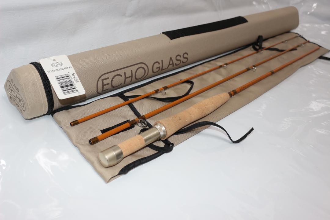 Echo Glass #3 6’9″ Fly Rod with Rod Bag & Case