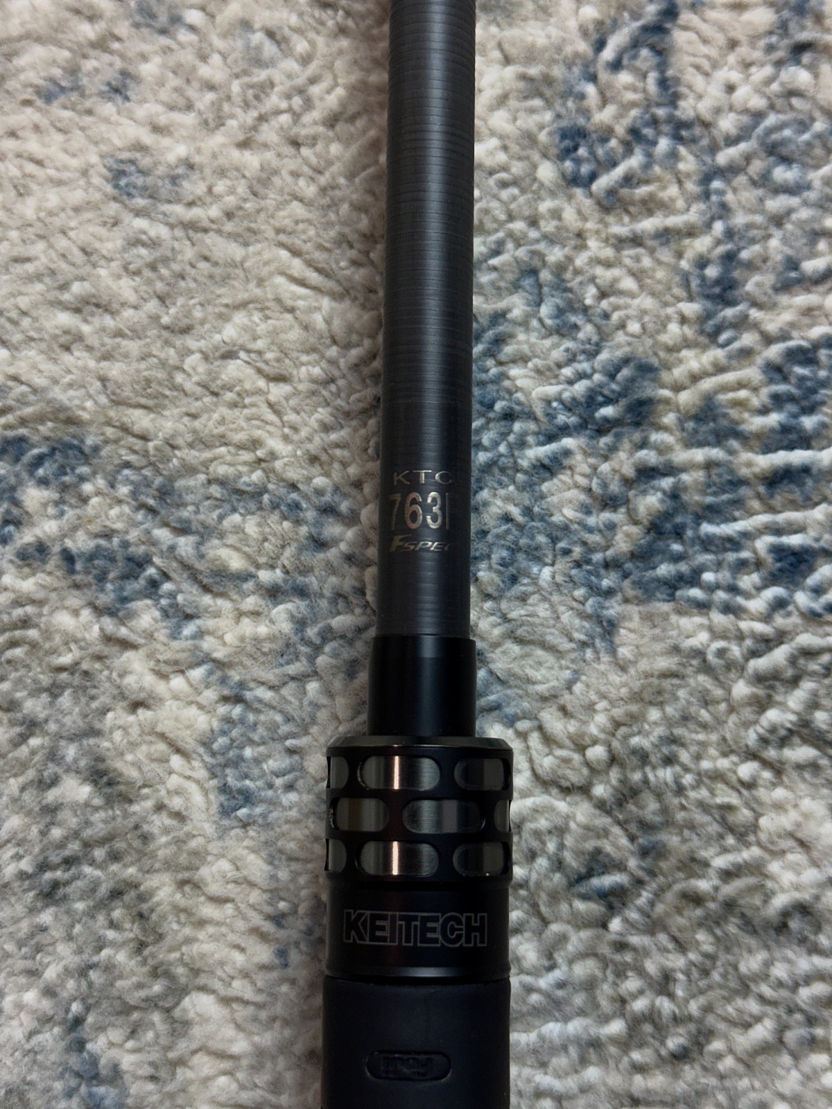 Keitech KTC763F-SPG 7’6″ Light+ Power Solid Tip Finesse Casting Rod