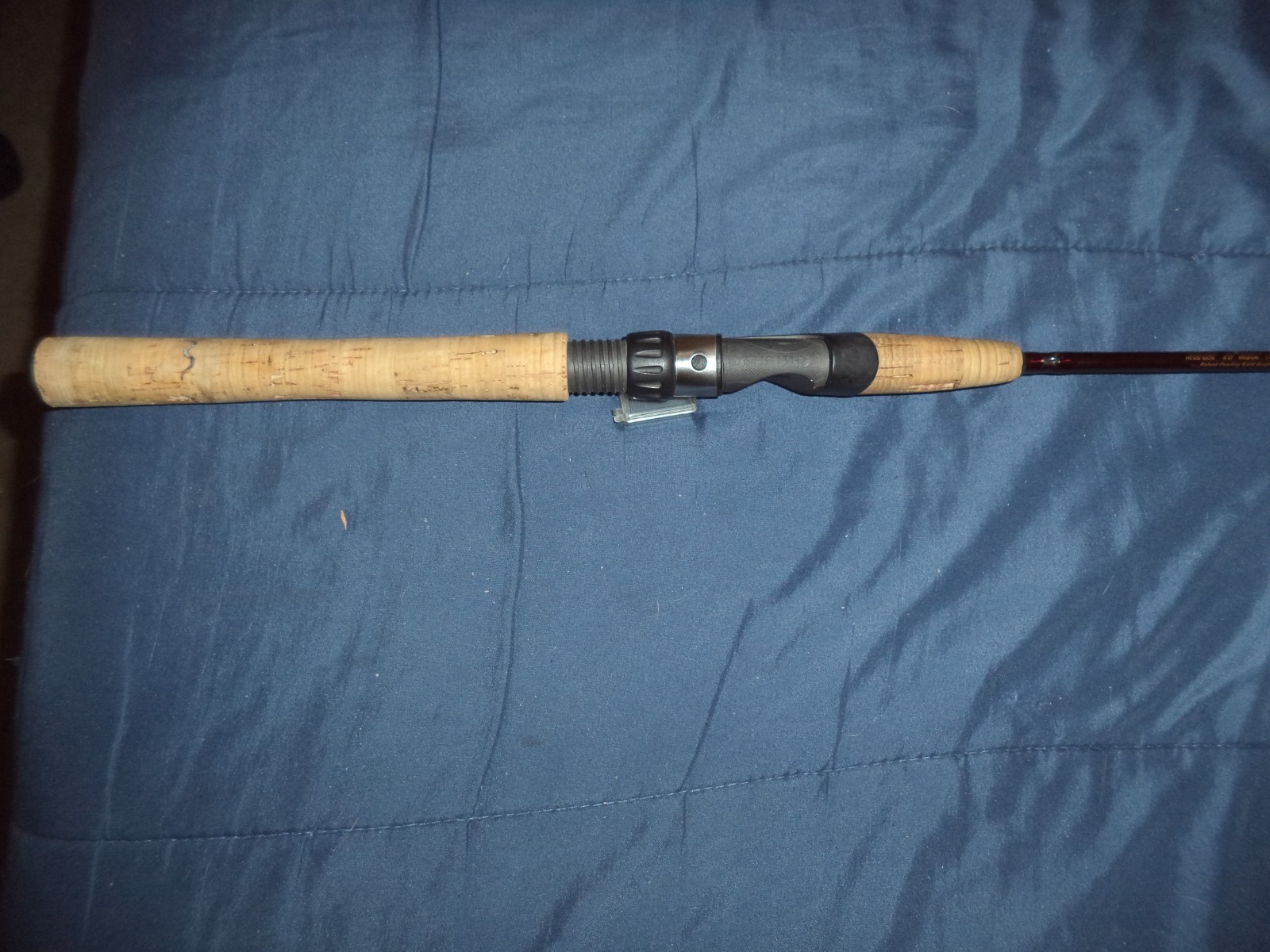 Rare VTG FENWICK Hardcore 605 6′ 1pc Spinning rod Patent Pending made in USA