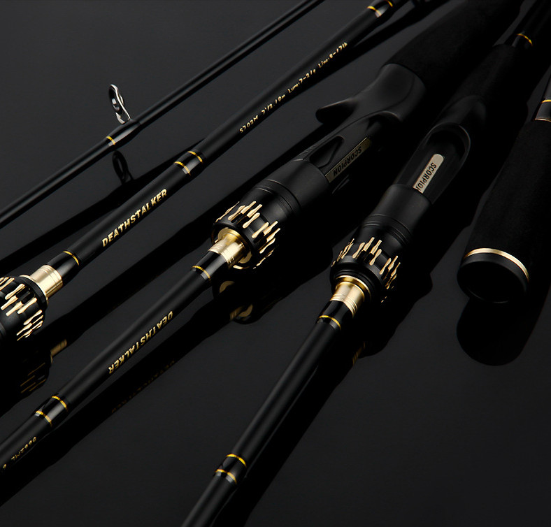 1.68M 1.8M Rods Spinning Casting Rods Poles Lure Fishing Rod Carbon Fiber Pole