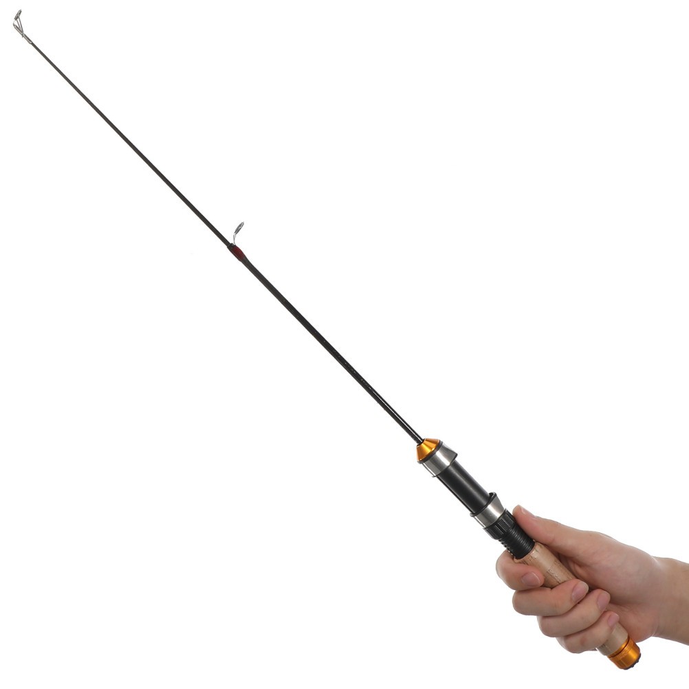 64cm Telescopic Fishing Rod Carbon for Winter Ice Fishing