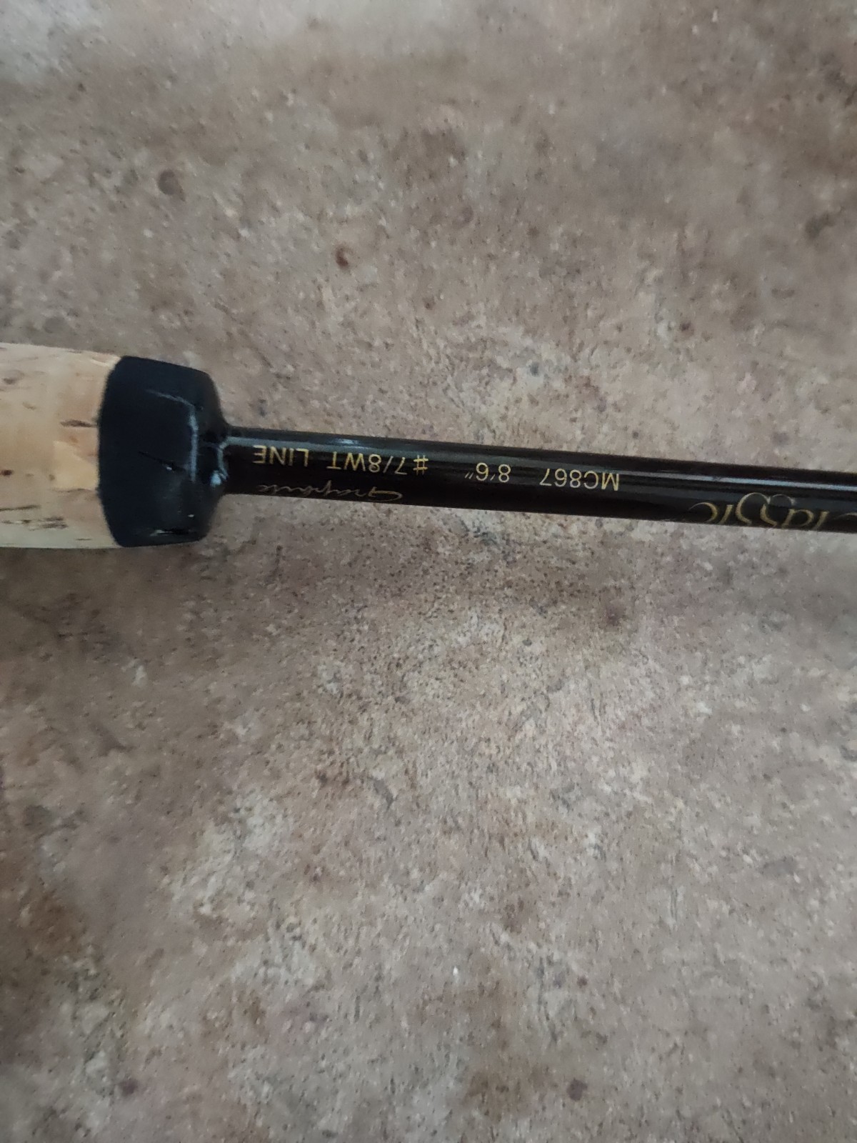 8 Ft 3 Inch Ultra Lite Spinning Rod Combo, Homemade, Custom Made.