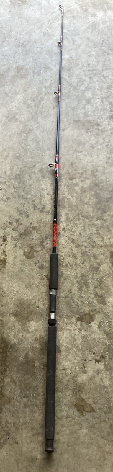 Shakespeare Sturdy Stik BWS 125 6′ Medium 1-Piece Jigging Trolling Rod 15-30lb
