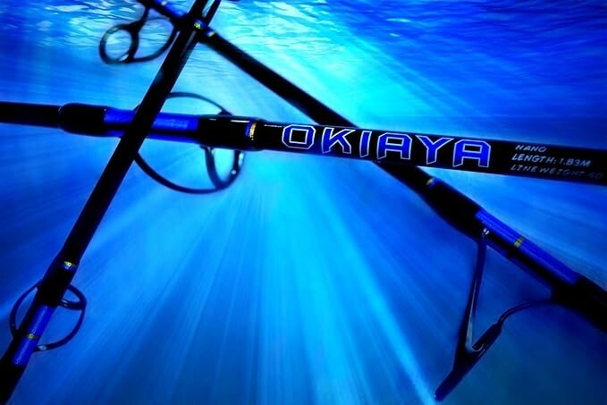 OKIAYA CARBON “SISTANA 50-80LB JIGGING SERIES” TOURNAMENT RODS (6 Foot Rod)