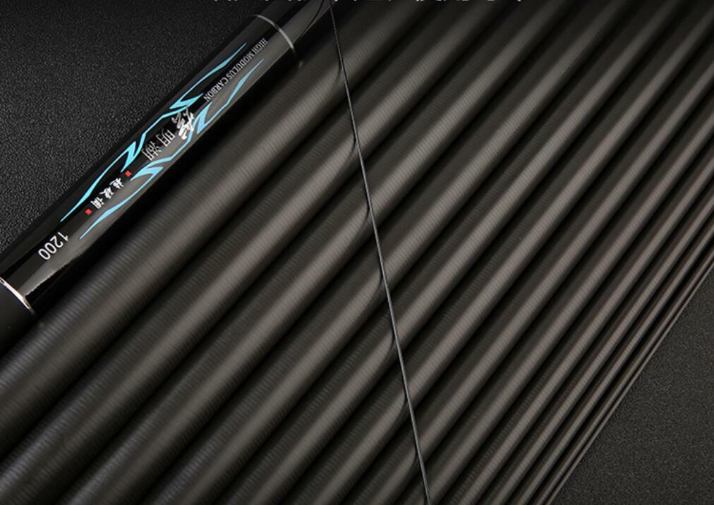 8m 9m 10m 11m 12m 13m Telescopic Fishing Rod Hard Carbon Fiber Hand Fishing Pole